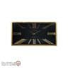 iranjahaz Artemis wall clock model 2027 Gold Black Dial