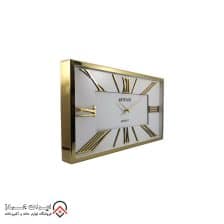 iranjahaz Artemis wall clock model 2027 Gold White Dial 3