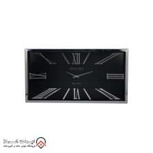 ساعت دیواری آرتمیس مدل 2027 سیلور صفحه مشکی