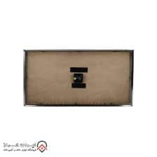 iranjahaz Artemis wall clock model 2027 Silver Black Dial 4