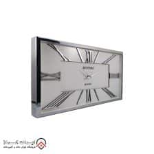 iranjahaz Artemis wall clock model 2027 Silver White Dial 2