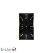 ساعت دیواری آرتمیس مدل 2028 گلد صفحه مشکی
