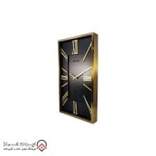 iranjahaz Artemis wall clock model 2028 Gold Black Dial 2