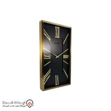 iranjahaz Artemis wall clock model 2028 Gold Black Dial 3