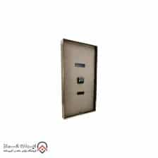 iranjahaz Artemis wall clock model 2028 Gold Black Dial 6