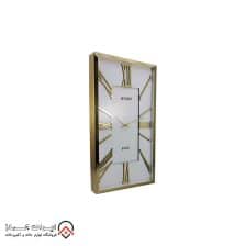 iranjahaz Artemis wall clock model 2028 Gold White Dial 2
