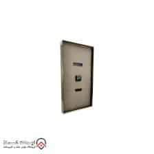 iranjahaz Artemis wall clock model 2028 Gold White Dial 6