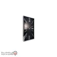 iranjahaz Artemis wall clock model 2028 Silver Black Dial 2