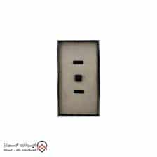 iranjahaz Artemis wall clock model 2028 Silver Black Dial 4