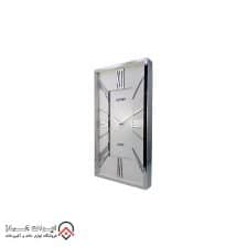 iranjahaz Artemis wall clock model 2028 Silver White Dial 2