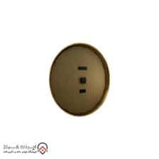 iranjahaz Artemis wall clock model 2036 Gold Black Dial 6