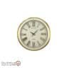 iranjahaz Artemis wall clock model 2036 Gold White Dial