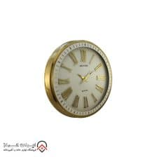 iranjahaz Artemis wall clock model 2036 Gold White Dial 3