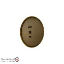 iranjahaz Artemis wall clock model 2036 Gold White Dial 5