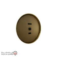 iranjahaz Artemis wall clock model 2036 Gold White Dial 6