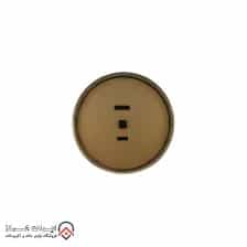 iranjahaz Artemis wall clock model 2036 Silver Black Dial 4