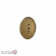 iranjahaz Artemis wall clock model 2036 Silver Black Dial 6