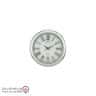 iranjahaz Artemis wall clock model 2036 Silver White Dial 4