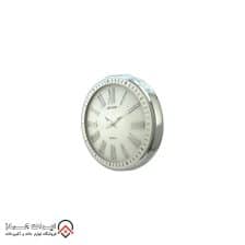 iranjahaz Artemis wall clock model 2036 Silver White Dial 5
