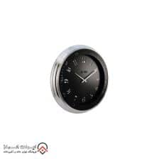 iranjahaz Artemis wall clock model 2037 Silver Black Dial 3 Copy