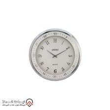 ساعت دیواری آرتمیس مدل 2037 سیلور صفحه سفید