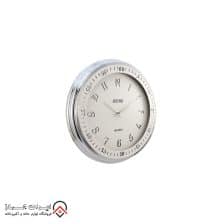 iranjahaz Artemis wall clock model 2037 Silver White Dial 3