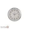 iranjahaz Artemis wall clock model 2037 Silver White Dial