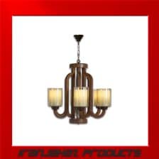 لوستر چوبی سپیدار مدل 722