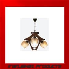 لوستر چوبی سپیدار مدل 747