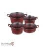 iranjahaz vip 12 piece cast iron pot set
