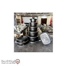 iranjahaz wittenberg 16 piece granite pot set