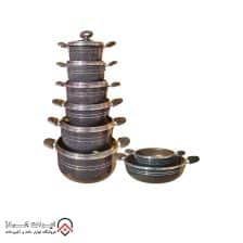 mammoth Helena 14 piece granite pot set 2