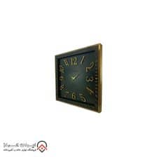 iranjahaz Artemis wall clock model 2038 Gold Black Dial 2