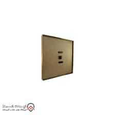 iranjahaz Artemis wall clock model 2038 Gold Black Dial 5