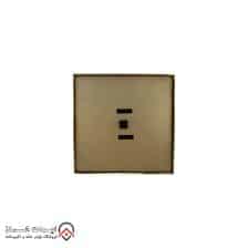 iranjahaz Artemis wall clock model 2038 Gold White Dial 4