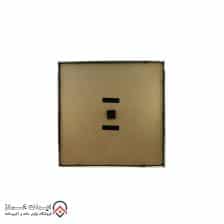 iranjahaz Artemis wall clock model 2038 Silver Black Dial 4