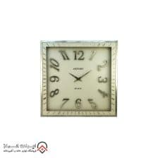 ساعت دیواری آرتمیس مدل 2038 سیلور صفحه سفید