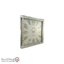 iranjahaz Artemis wall clock model 2038 Silver White Dial 3