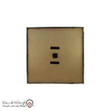 iranjahaz Artemis wall clock model 2038 Silver White Dial 4