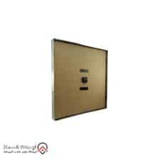 iranjahaz Artemis wall clock model 2038 Silver White Dial 6