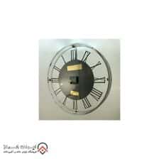 iranjahaz Artemis wall clock model 30220 Silver 5